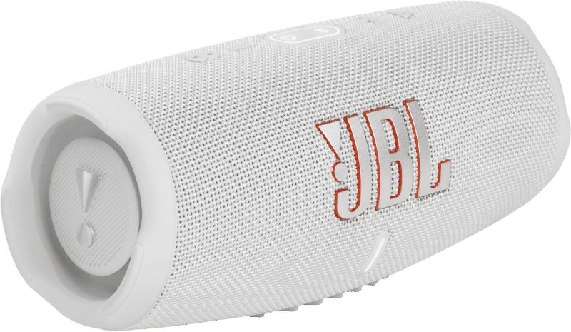 JBL Hvid CHARGE 5 højttaler - Milo Lyd og Billede