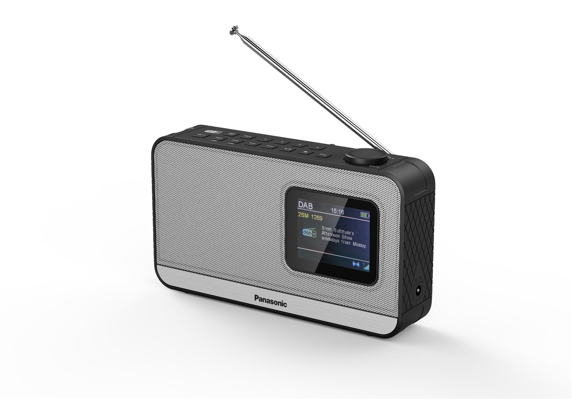 køber Mor Ulejlighed Panasonic RF-D15EG-K Kompakt DAB+ Radio/Bluetooth - Milo Lyd og Billede